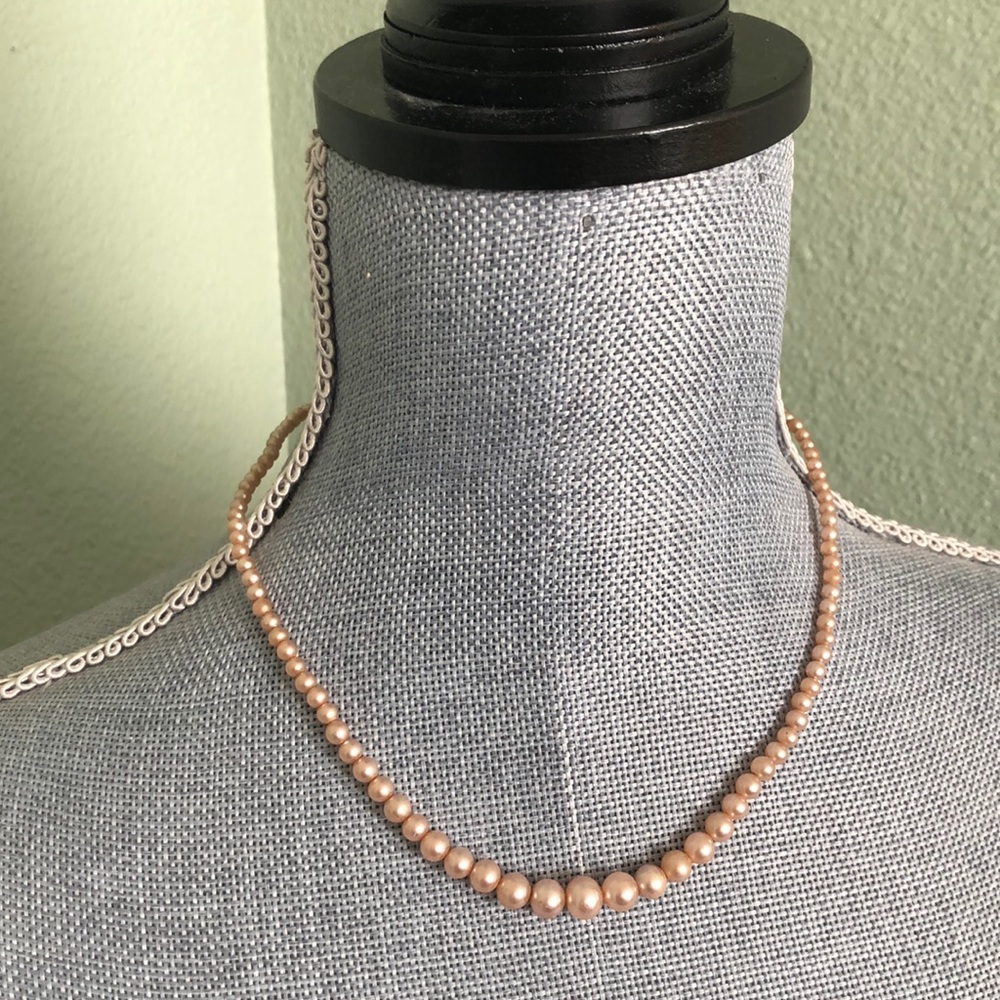 Vintage Pearl Strand Necklace